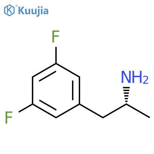 (2R)-1-(3,5-difluorophenyl)propan-2-amine structure