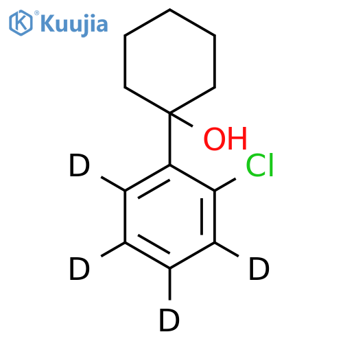 2-Hydroxy-2-(o-chlorophenyl-d4)cyclohexanol structure