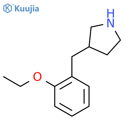 3-(2-ethoxyphenyl)methylpyrrolidine structure