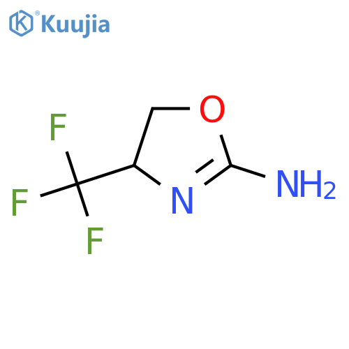 4-(Trifluoromethyl)-4,5-dihydrooxazol-2-amine structure