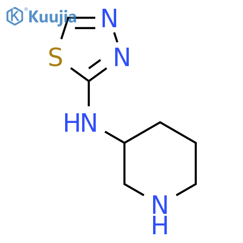 N-(1,3,4-Thiadiazol-2-yl)piperidin-3-amine structure