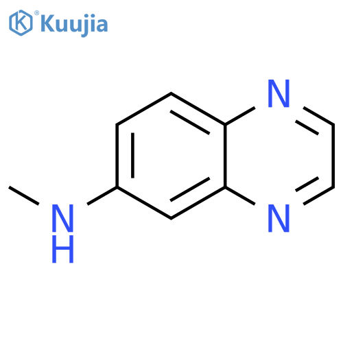 6-Quinoxalinamine, N-methyl- structure