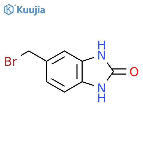 6-Bromomethyl-2-hydroxy-1H-benzimidazole structure