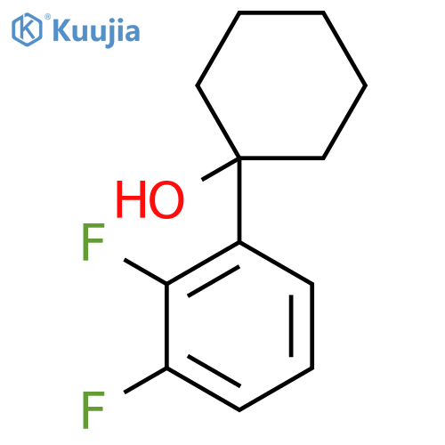 1-(2,3-Difluorophenyl)cyclohexanol structure