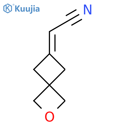 2-(2-Oxaspiro[3.3]heptan-6-ylidene)acetonitrile structure