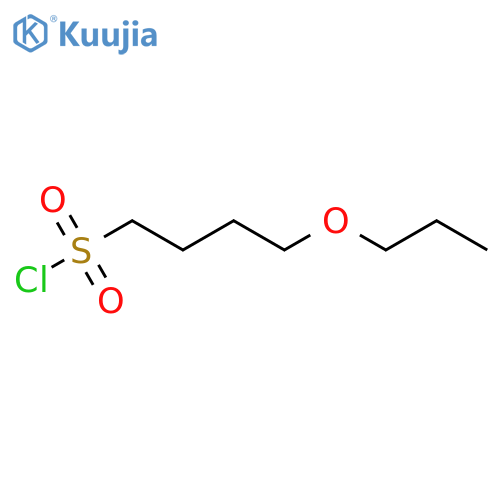 4-propoxybutane-1-sulfonyl chloride structure