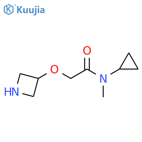 Acetamide, 2-(3-azetidinyloxy)-N-cyclopropyl-N-methyl- structure