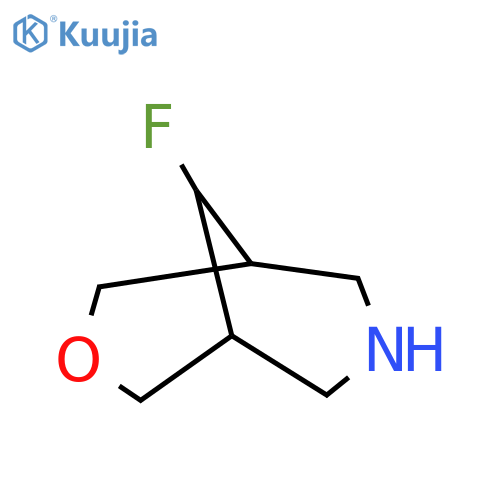 9-Fluoro-3-oxa-7-azabicyclo[3.3.1]nonane structure