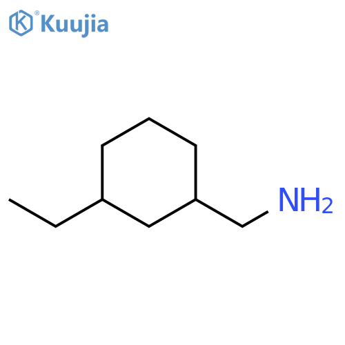 (3-ethylcyclohexyl)methanamine, Mixture of diastereomers structure