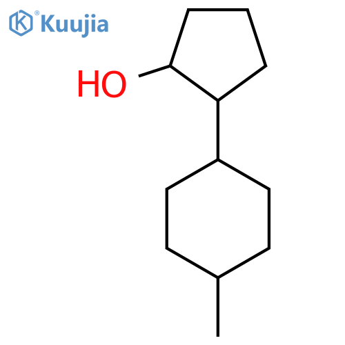 2-(4-Methylcyclohexyl)cyclopentan-1-ol structure