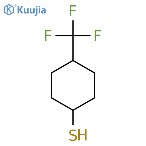 4-(Trifluoromethyl)cyclohexane-1-thiol structure