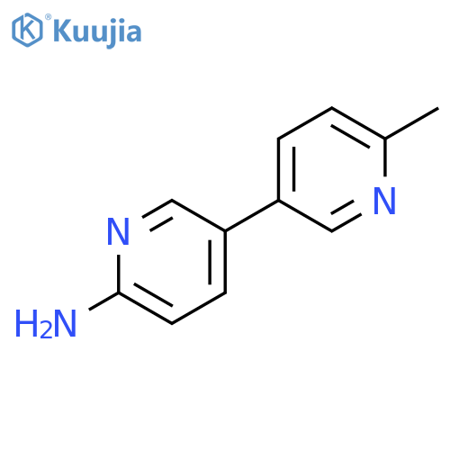 6'-methyl-[3,3'-bipyridin]-6-amine structure