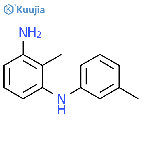 2-methyl-N1-(3-methylphenyl)benzene-1,3-diamine structure
