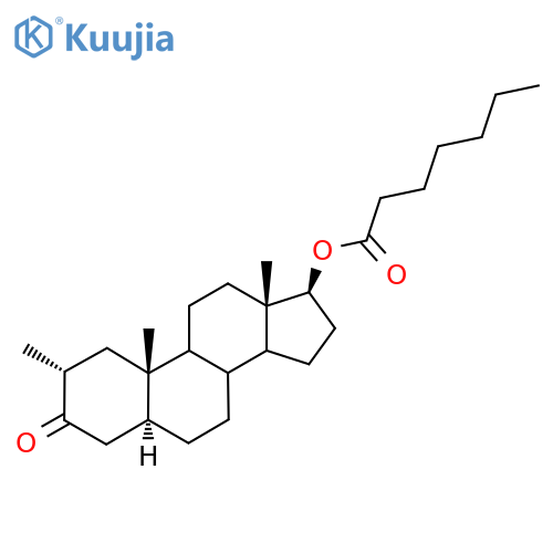 Dromostanolone enanthate structure