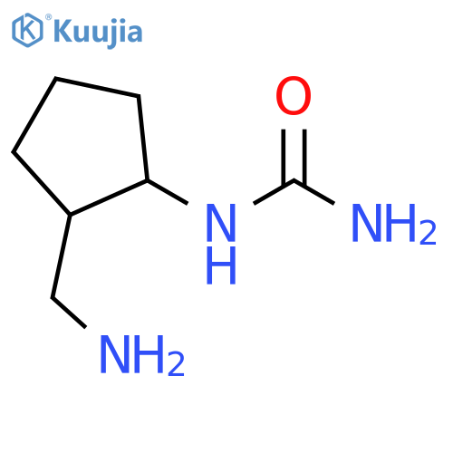 2-(aminomethyl)cyclopentylurea structure