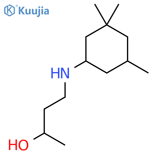 4-(3,3,5-trimethylcyclohexyl)aminobutan-2-ol structure