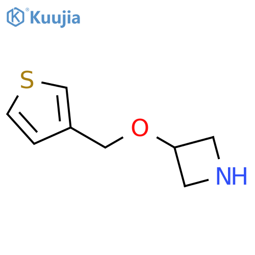 Azetidine, 3-(3-thienylmethoxy)- structure