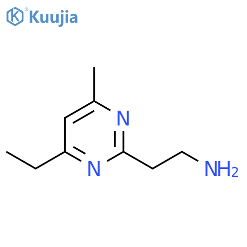 2-(4-Ethyl-6-methylpyrimidin-2-yl)ethan-1-amine structure