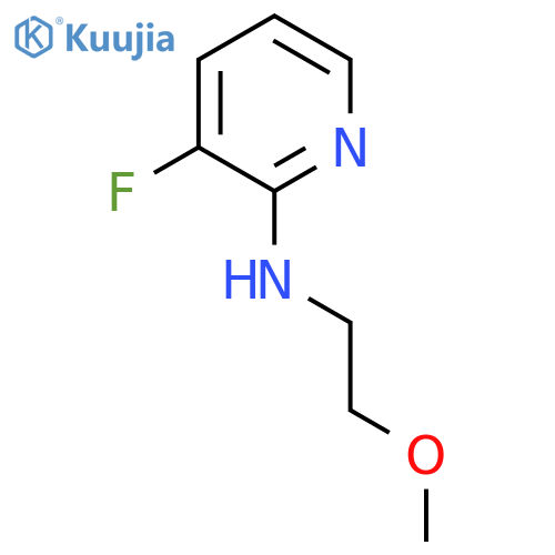 3-Fluoro-n-(2-methoxyethyl)pyridin-2-amine structure
