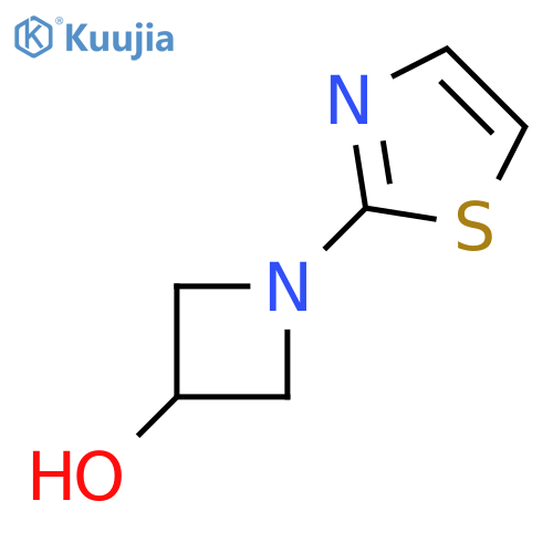 1-(1,3-thiazol-2-yl)azetidin-3-ol structure