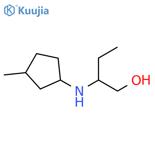2-(3-methylcyclopentyl)aminobutan-1-ol structure