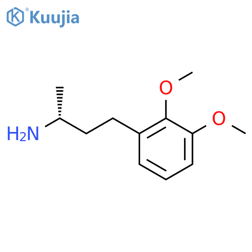 (2R)-4-(2,3-dimethoxyphenyl)butan-2-amine structure