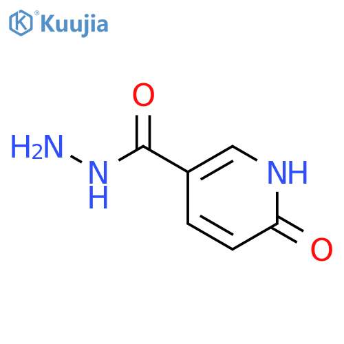 6-Oxo-1,6-dihydro-3-pyridinecarbohydrazide structure