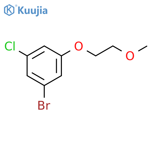 1-Bromo-3-chloro-5-(2-methoxyethoxy)benzene structure