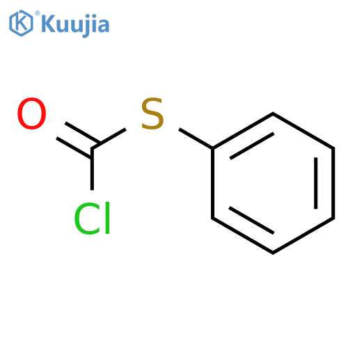 Carbonochloridothioicacid, S-phenyl ester structure