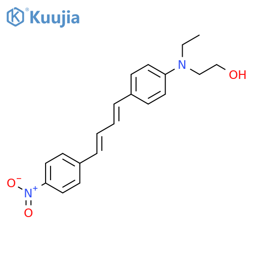 Ethanol, 2-[ethyl[4-[4-(4-nitrophenyl)-1,3-butadienyl]phenyl]amino]- structure