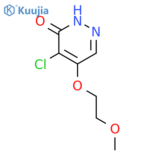 4-Chloro-5-(2-methoxyethoxy)pyridazin-3(2H)-one structure
