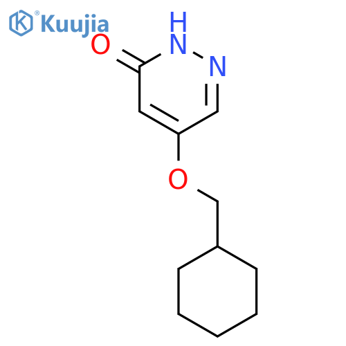 5-(Cyclohexylmethoxy)pyridazin-3(2H)-one structure