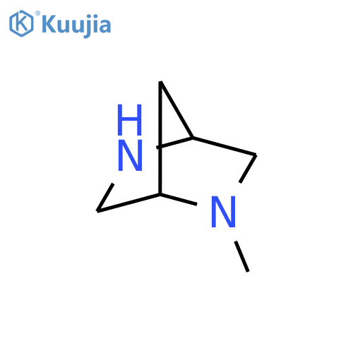 (1S,4S)-2-Methyl-2,5-diazabicyclo[2.2.1]heptane structure