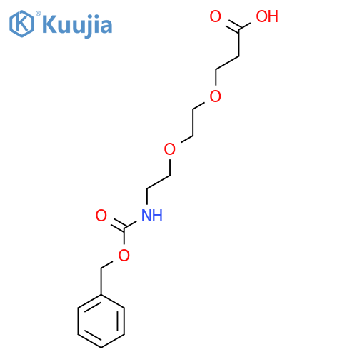 Cbz-NH-PEG2-C2-acid structure