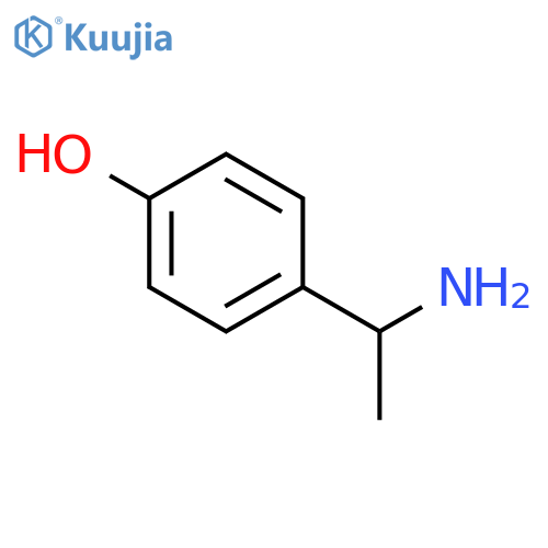 4-[(1R)-1-aminoethyl]phenol structure