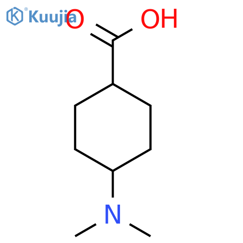 4-(dimethylamino)cyclohexanecarboxylic acid structure