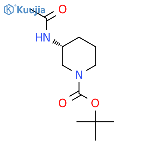 (R)-Tert-Butyl 3-acetamidopiperidine-1-carboxylate structure