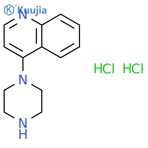 4-Piperazin-1-yl-quinoline Dihydrochloride structure