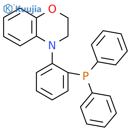 4-(2-(Diphenylphosphino)phenyl)-3,4-dihydro-2H-benzo[b][1,4]oxazine structure