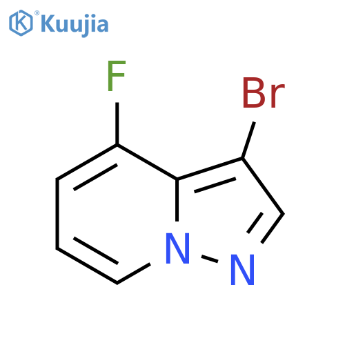 3-Bromo-4-fluoropyrazolo[1,5-a]pyridine structure