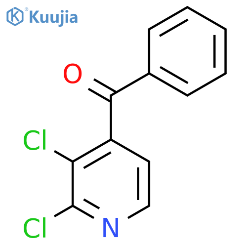 (2,3-Dichloro-4-pyridinyl)phenyl-methanone structure