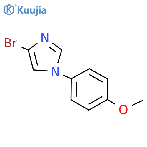 4-Bromo-1-(4-methoxyphenyl)-1H-imidazole structure