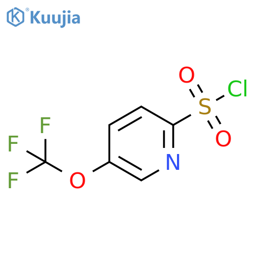 5-(TRIFLUOROMETHOXY)PYRIDINE-2-SULFONYL CHLORIDE structure