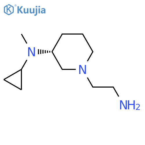[(R)-1-(2-AMino-ethyl)-piperidin-3-yl]-cyclopropyl-Methyl-aMine structure