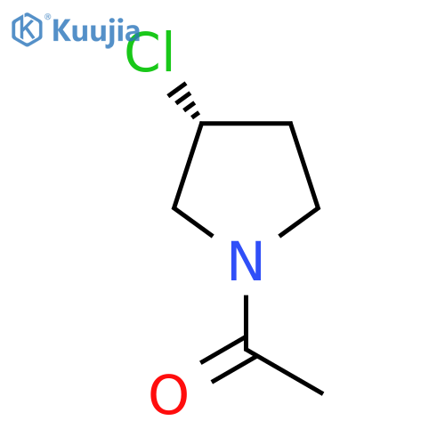 1-((R)-3-Chloro-pyrrolidin-1-yl)-ethanone structure