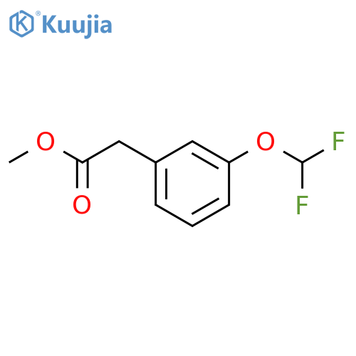 methyl 2-(3-(difluoromethoxy)phenyl)acetate(WXFC0595) structure