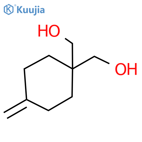 [1-(Hydroxymethyl)-4-methylene-cyclohexyl]methanol structure