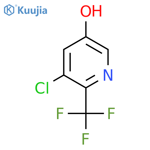 5-Chloro-6-(trifluoromethyl)pyridin-3-OL structure