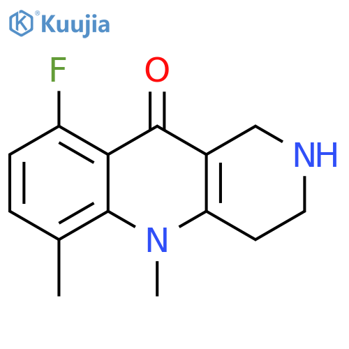 9-Fluoro-5,6-dimethyl-1,3,4,5-tetrahydro-2H-benzo[b][1,6]naphthyridin-10-one structure