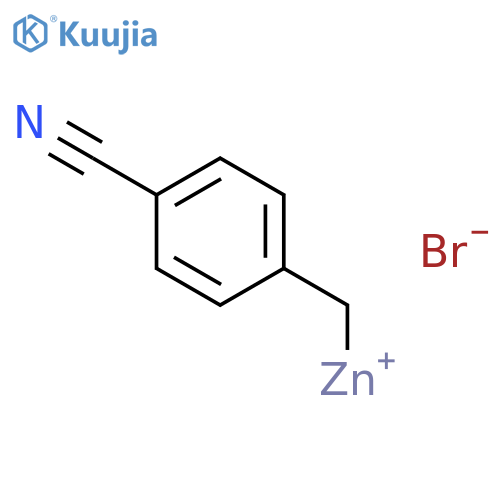 4-cyanobenzylzinc bromide structure
